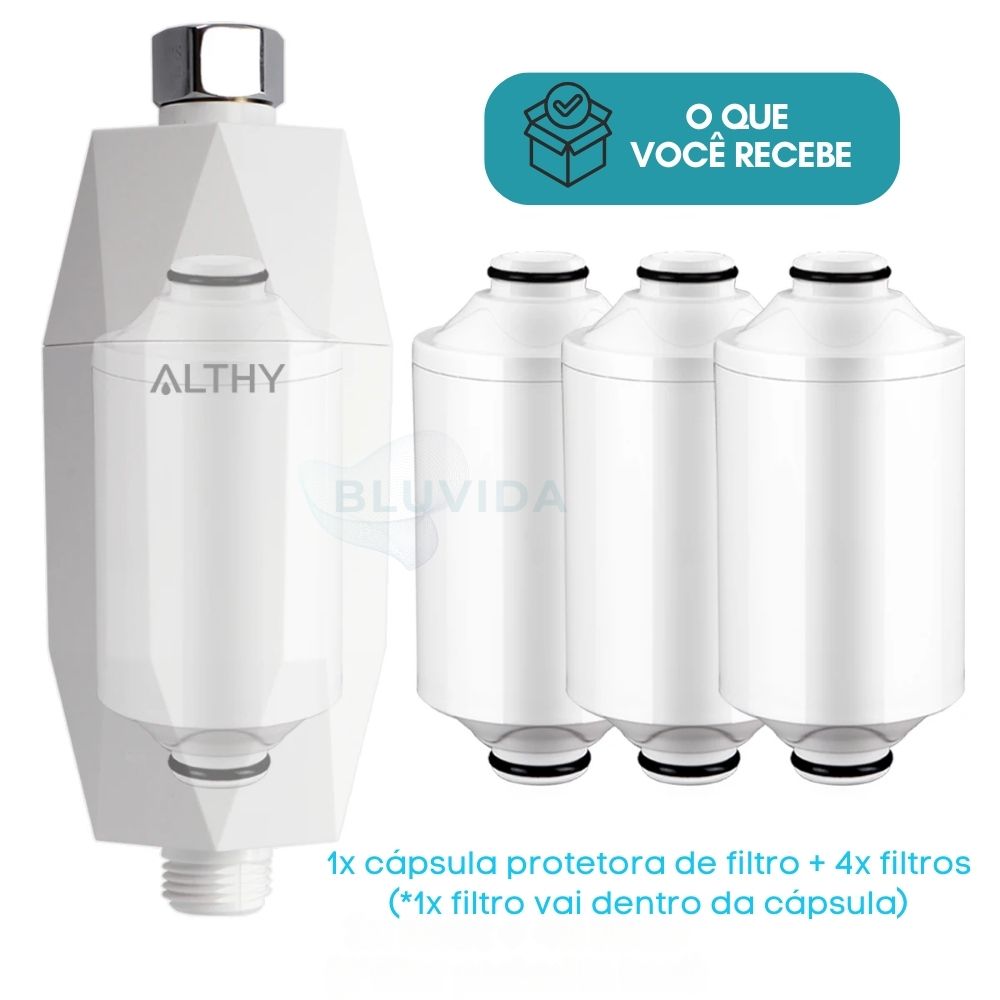 Filtro purificador de chuveiro A.L.T.H.Y. Original
