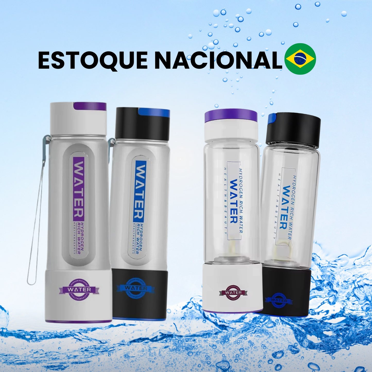 Garrafas H.W. | Envio Nacional (Veja opções disponíveis)