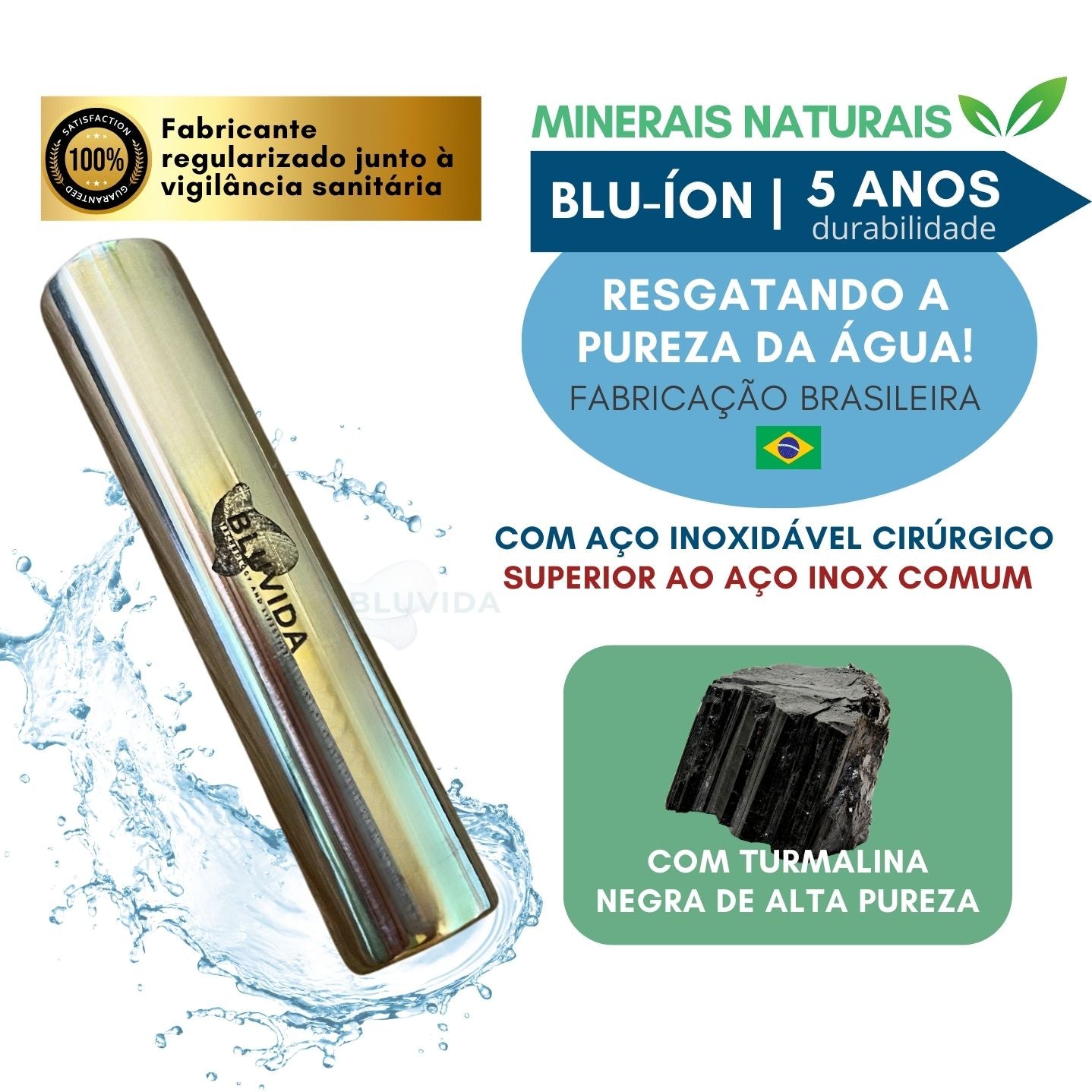 Bastão BLU-ÍON | Original da Bluvida