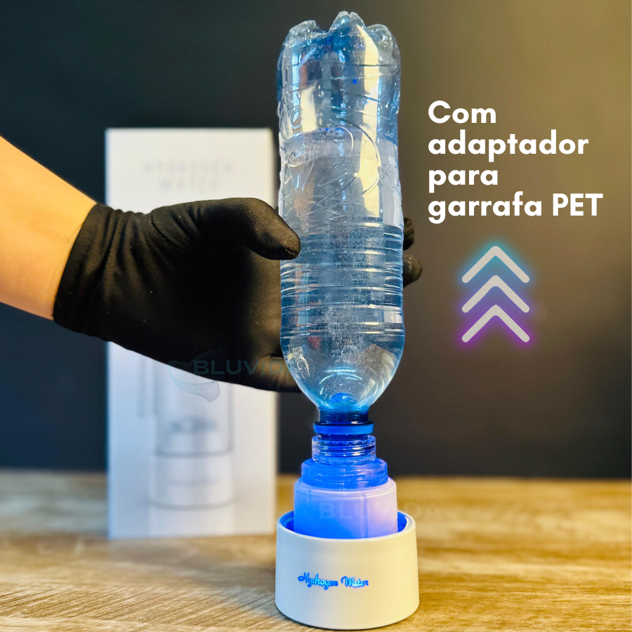 Garrafa de hidrogênio molecular | 3000 ppb (clássica - TRITAN)