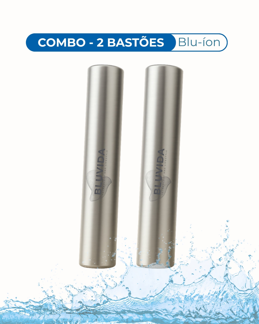Combo com 2 bastões 10 litros | Blu-íon – Bluvida