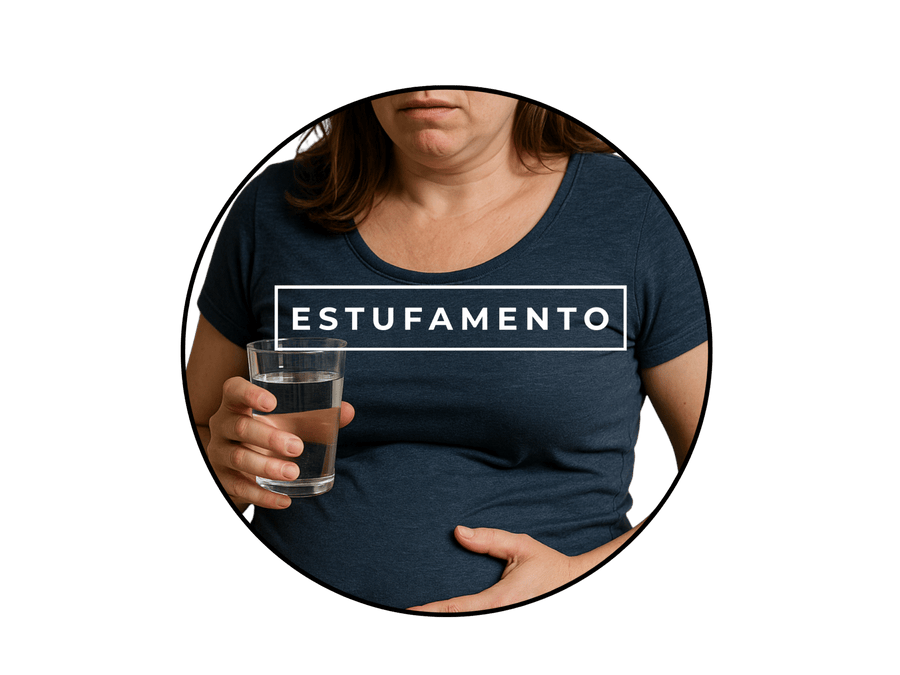 Reduz inchaços e sensação de estufamento